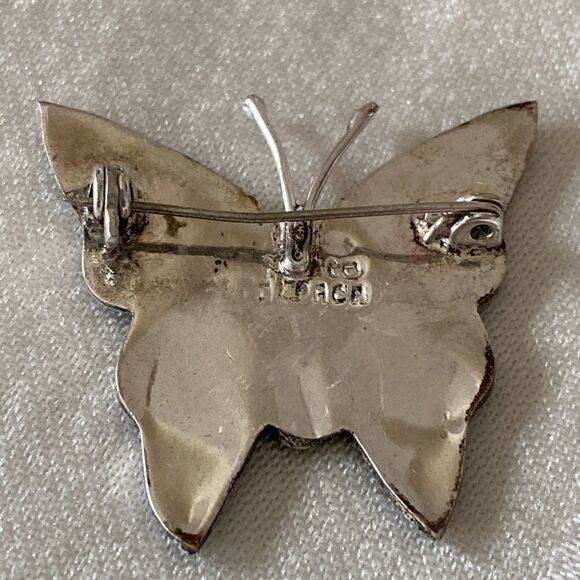 Mexican  butterfly  pin - Picture 2 of 3
